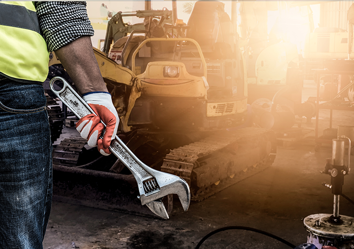 Heavy equipment repair